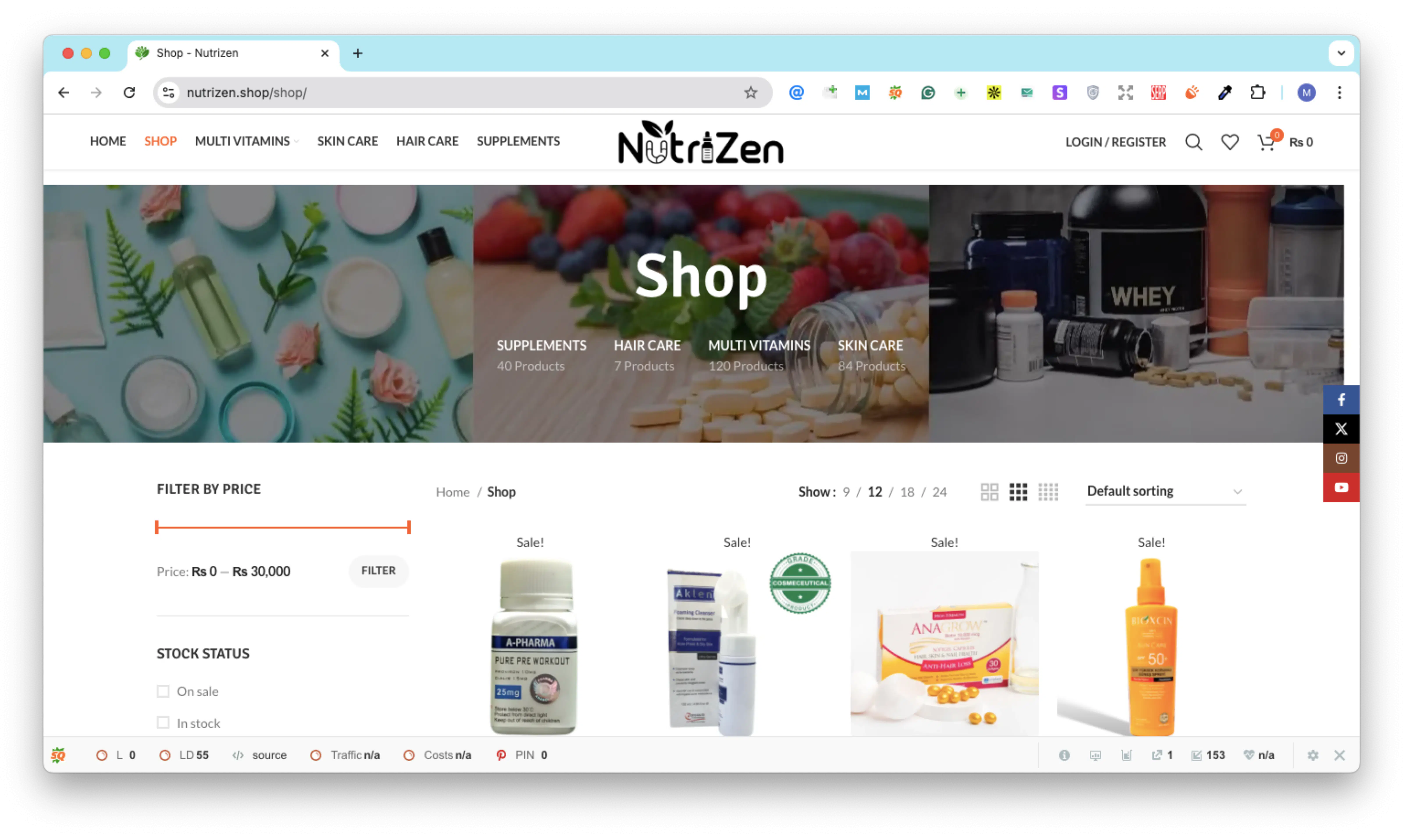 Nutrizen Screenshot 2